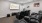 a living room with a large screen